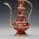 Chinese Exquisite Cloisonne Copper Handwork Inlaid Rhinestone Teapot Teapots photo 1
