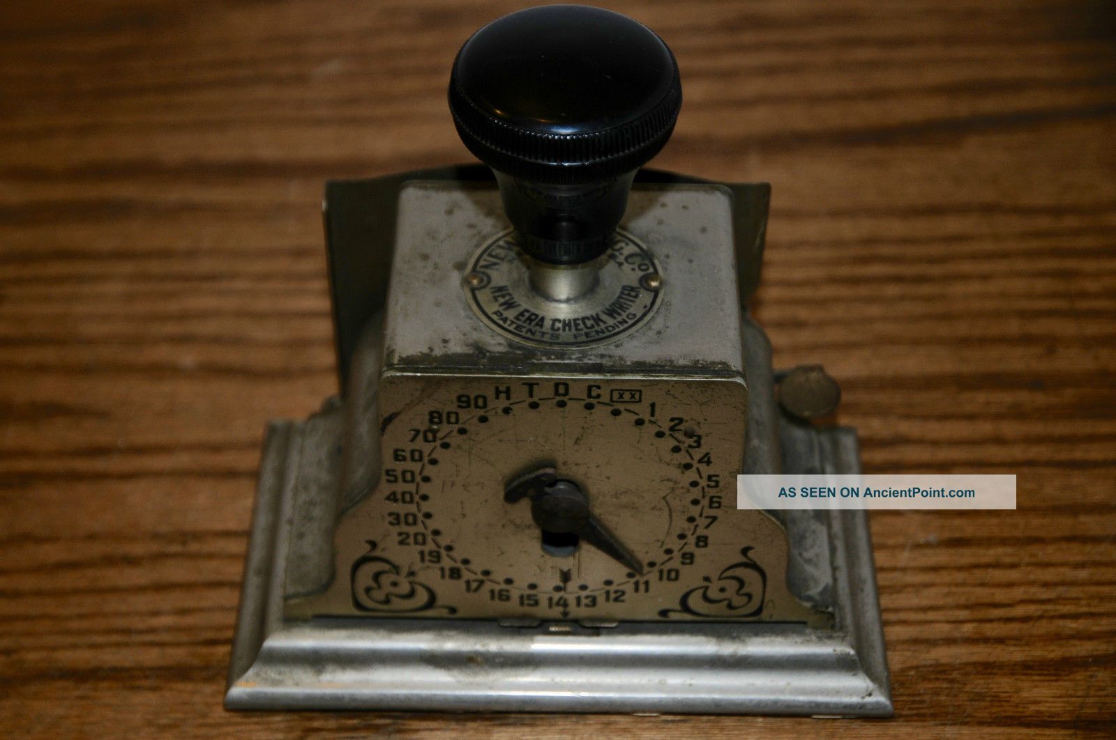 Era Antique 1915 Office Check Writer Rare Office Equipment Antique Business Cash Register, Adding Machines photo
