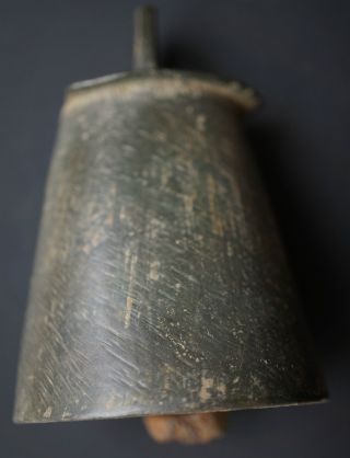 Ancient Viking Bronze Battle Bell / Chime,  Circa 1150 Ad Rare Large Norse Relic photo