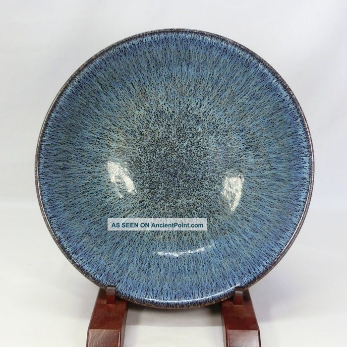 G228: Very Big Chinese Pottery Ware Bowl With Namako Glaze W/good Taste. Incense Burners photo