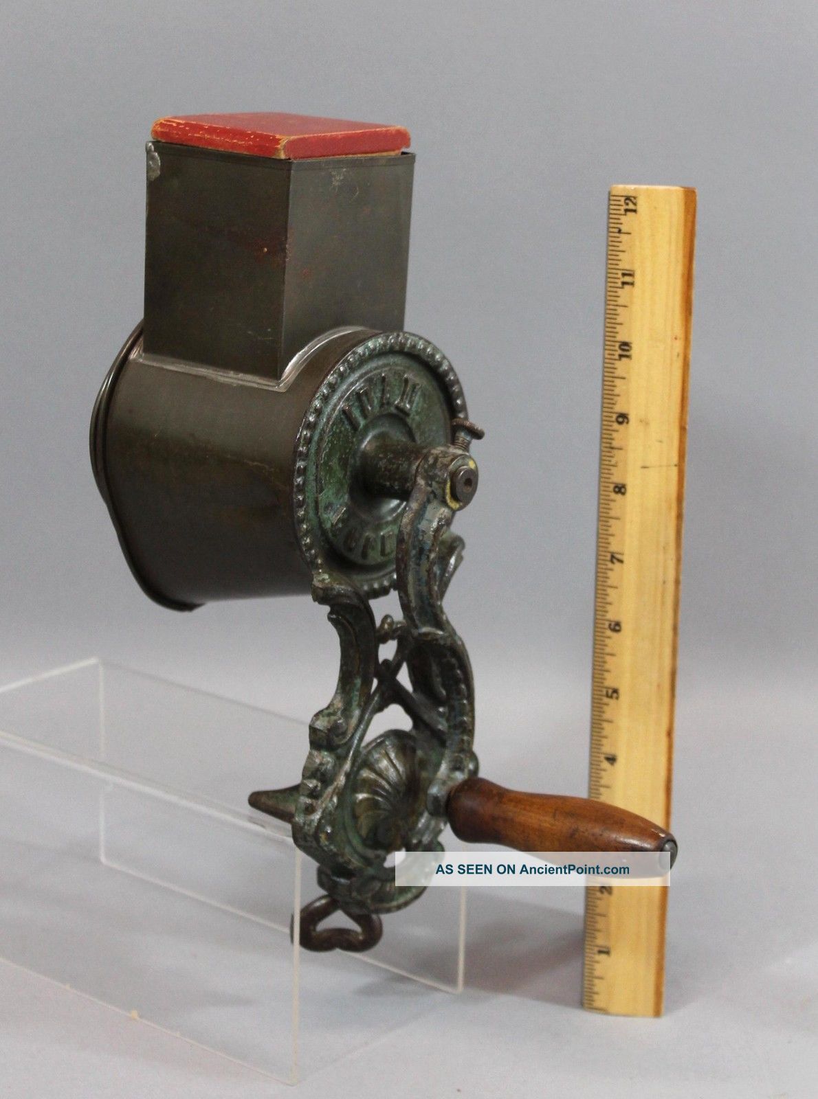 Antique Ida Ii Germany,  Cast Iron Kitchen Clamp Crank Cheese Grater Food Grinder Meat Grinders photo