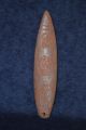 Old Hand Carved Aboriginal Wood Bullroar Bul Roarer Rhombus,  Turdun Pacific Islands & Oceania photo 1