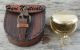Brass Antique Vintage Pocket Push Button Sundial Compass Marine Nautical Gift@ Compasses photo 2