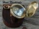 Brass Antique Vintage Pocket Push Button Sundial Compass Marine Nautical Gift@ Compasses photo 6