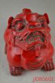 Collectible China Handwork Old Resin Carve Son Of Dragon Decor Incense Burner Buddha photo 1