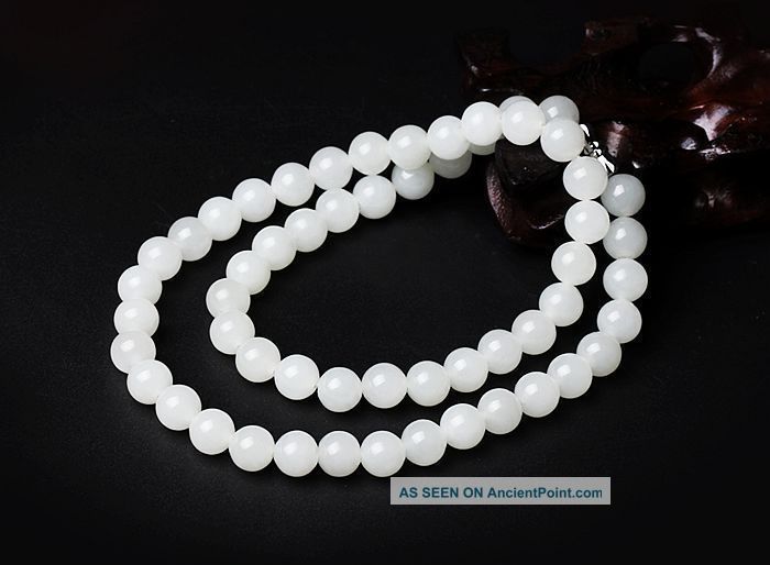 The Chinese Natural Jade Handmade Fashion White Jade Necklace Necklaces & Pendants photo