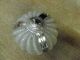Art Deco Clam Shell Ceiling Light Fitting,  With Chains,  Opaque Glass,  Chrome,  Vgc Art Deco photo 5