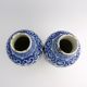 Chinese Blue & White Porcelain Vases,  With Twin Phoenix,  Kangxi Mark Vases photo 4