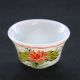 Vintage Coloured（18 - 19th）glaze Hand - Painted Flower Bowl W Qianlong Mark B54 Bowls photo 3