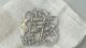 Ancient Viking Silver Pendant Amulet.  Dragon Beast Scandinavian photo 1