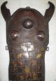 Highly Aged Very Rare Horse Face Armor With Inlay Of Brass Islamic photo 4
