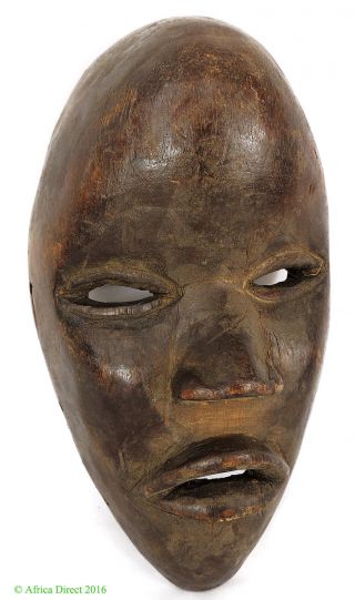 Dan Mask Deangle Liberia African Art Was $99 photo