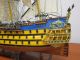 Le Soleil Royal Wooden Model Tall Ship Sail Boat 98 Cm.  (36 