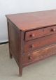 Antique Oak 4 Drawer Dresser Primitive Solid Wood Dresser Cabinet Chest 1900-1950 photo 1