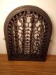Antique Cast Iron Arch Top Dome Heat Grate Wall Register Old Vintage Heating Grates & Vents photo 3