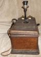Rare Antique Wood Wall Telephone L.  M.  Ericsson Tel.  Mfg.  Co.  Buffalo Ny Sweden & Other Antiquities photo 10