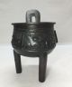 G066: Chinese Copper Ware Incense Burner With Fine Tone And Totetsu Pattern Incense Burners photo 6