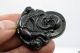 China ' S 100 Natural Jade Nephrite Carving Black Jade Pendant Buddha Necklaces & Pendants photo 1