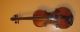 Rare Old German 19th Century Josef Klotz Lion Head Antique Violin,  Case Other Antique Instruments photo 3