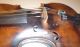 Rare Old German 19th Century Josef Klotz Lion Head Antique Violin,  Case Other Antique Instruments photo 5