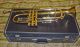 Walburg Brass Texas Bp Trumpet Serial No 693302 As With Case Other Antique Instruments photo 1