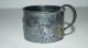 1895 Cup Queen City Silver Co Cincinnati Oh Victorian Children @ Beach Boat Pail Cups & Goblets photo 3