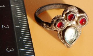 Ancient Bronze Ring. photo