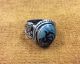 Men ' S Deer Engraved Turquoise Intaglio Ring Afghan Stone Traditional Islamic 10 Islamic photo 4