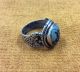 Men ' S Deer Engraved Turquoise Intaglio Ring Afghan Stone Traditional Islamic 10 Islamic photo 5