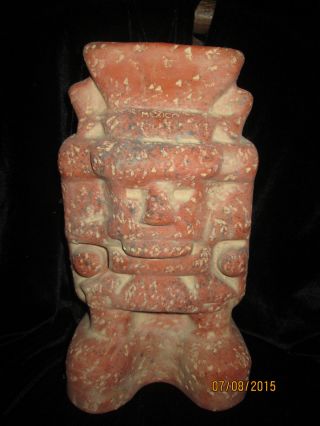 Rare Large Stone Sun Goddess Carving photo