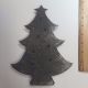 Antique Tin Folk Art Rare Metal Medium Christmas Tree Ornaments Cookie Cutter Primitives photo 4