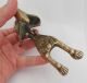 Vintage Brass Fox Head Door Knocker 6 