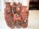 Antique Soapstone Carving With Many Animals Other Chinese Antiques photo 1