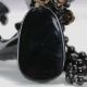 100 Natural Obsidian Hand - Carved Kuanyin Pendant & Necklace Necklaces & Pendants photo 2