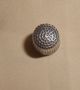 Antique Sterling Thimble With Design Size 8 Thimbles photo 3