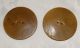 Moms Estate Antique Art Deco Buttons Celluloid Coat Olive Green Brown Black Buttons photo 1