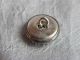 Antique White Metal Picture Button Sconttish Wind Pipes 1252b Buttons photo 3