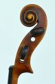 Very Interesting Old Violin Made Around 1850, String photo 7