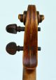 Very Interesting Old Violin Made Around 1850, String photo 8