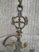 Big Antique Vintage Bronze ? Wrought Iron Byzantine Celtic Cross Wall Hanging Byzantine photo 2