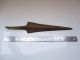 Ancient Biblical Canaanite 3000 Bc Cast Copper Javelin Spear Head Israel Replica Holy Land photo 5