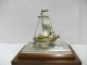 Silver980 The Japanese Treasure Ship.  91g/ 3.  20oz.  Takehiko ' S Work. Other Antique Sterling Silver photo 3
