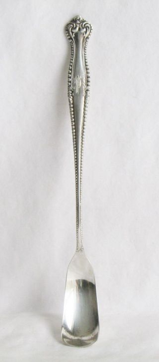Canterbury Towle Sterling Silver Horseradish Scoop Spoon photo