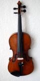 Fine Antique Handmade German 4/4 Fullsize Violin - Over 100 Years Old String photo 1