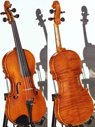 Antique Czech Violin - Ladislav F.  Prokop,  Chrudim,  1917.  Tone & Build photo