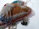 Antique Iroquois Indian Beaded Souvenir Pillow Pin Cushion Whimsey Native American photo 3