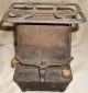 Antique Late 1800s Taylor&boggis Fdy.  Summer Girl 1 Cast Iron Heater Stove Rare Other Antiques photo 5