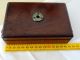 Antique Botanists / Entomologists Field Microscope Mahogany Cased Lid Mounted Other Antique Science Equip photo 7
