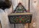 2 Antique Primitive Cast Iron Wall Match Safe Holders Farm House Primitives photo 1