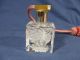 Antique Deeply Etched Glass Perfume Bottle With Tasseled Atomizer - 3 
